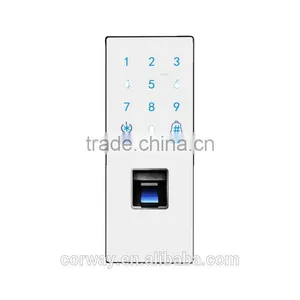 RWRW Glass Lock Mirror Silver Smart Lock thumbnail-2