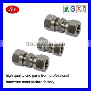 Customized Straight Through Stainless Steel Pipe Joint Fittings Fitness Equipment thumbnail-1