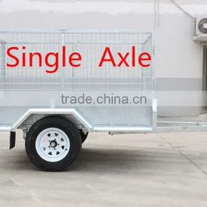 Hot Dip Galvanized Box Trailer thumbnail-6
