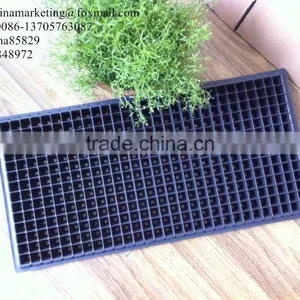 406 Cell Black PS Material Plastic Nursery Seed Germination Tray /Plant Seedling Tray thumbnail-1
