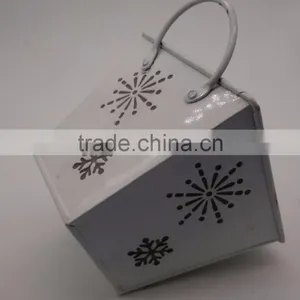 Cheap Wholesale Cylinder White Mini 5cm Cactus Metal Plant Pots for Succulents Plants thumbnail-2