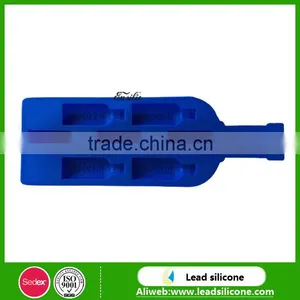 2016 Newest Design Bottle Shape Silicone Ice Cube Tray thumbnail-1