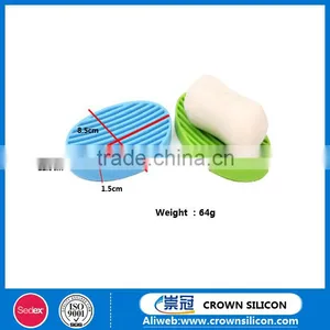 Promotion Gift Silicone Soap Dish,Silicone Soap Dish Holder thumbnail-2