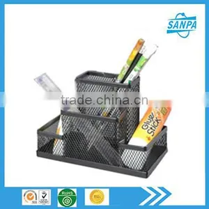 Hangzhou High Quality Modern Office Accessories Metal Mesh Desk Organizer thumbnail-1