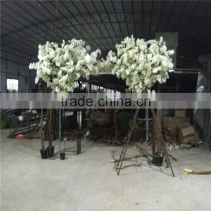 Decorative Arch Artificial Tree Fake Pink Cherry Blossom Trees thumbnail-3