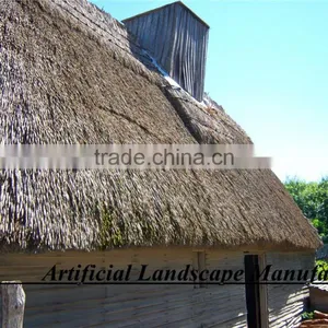 Artificial Hawaii Straw/thatch, Solar Beach Umbrella With Tassels thumbnail-1