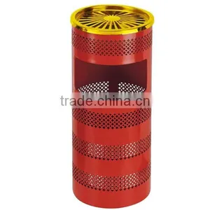 Pattern Engraving Round-shape Ground Trash Can(Hot Sale!) thumbnail-1