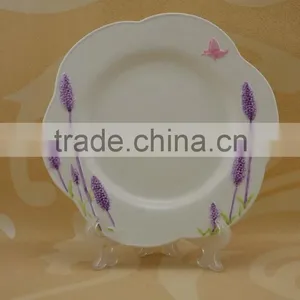 Lavender Shape Ceramic Decorative Plate Crafts for Home thumbnail-1