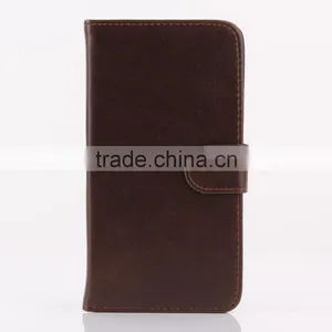 High Quality Crazy-horse PU Card Bumper/pocket Cell Phone Case for HTC thumbnail-5