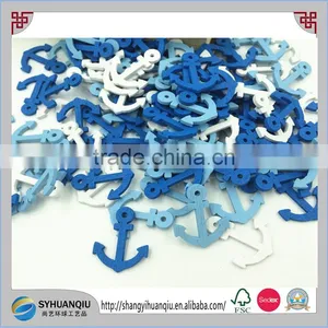 Wooden Mini Sea Anchor Boat Spear Scrapbooking Home Decorations thumbnail-1
