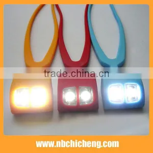 Super Bright Silicon Flexible Led Running Warning Light Waterproof Led Neck Jogging Light thumbnail-3
