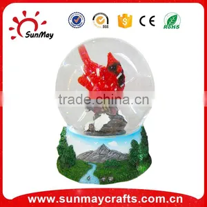 Resin Custom Snow Globes With Bird (SMW0133) thumbnail-1