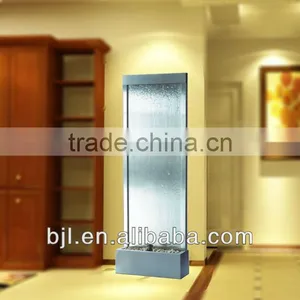 Decorative Metal Room Divider Transparent Glass thumbnail-1