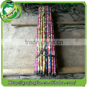 Plastic Wooden Broom Pole Pvc Coated Wooden Broom Stick Wooden Broom Handle thumbnail-6