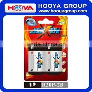 Environmental 1# Carbon Battery 2pcs/pvc Card thumbnail-1