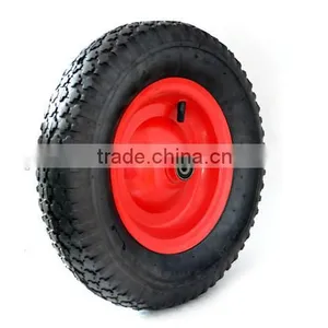 16"x4.00-8 Rubber Grinding Wheel thumbnail-1