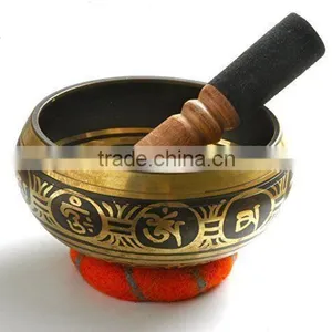 High Quality Om Mane Padhme Hun Meditation Tibetan Singing Bowl thumbnail-5