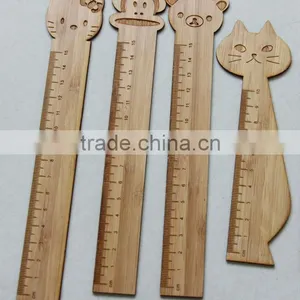 Custom Fancy Bamboo Ruler thumbnail-1