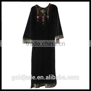 Newest Cotton Paysily Prints Customized Long Sleeve Islamic Clothing thumbnail-3
