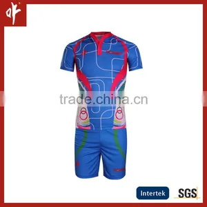 Cyan Split Collar Sublimation Rugby Jerseys,Electronic Lines Training Club Singlet, thumbnail-1