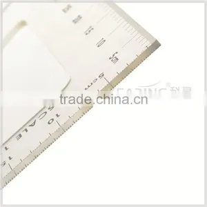 Kearing OEM Plastic Set Square Scales / Sew Scale Ruler 1: 3,plastic Transparent Triangle Scale Ruler # DM20 thumbnail-3