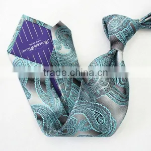 HD-7T69 Fashionable Handmade Silk 7 Fold Neck Tie OEM Available thumbnail-1