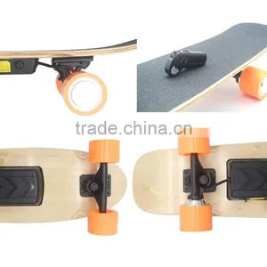 HSJ94 Outdoor Powerful 4 Wheels Sport Fish Electric Skateboard Small Fish Plate thumbnail-5