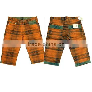 Phs0701 Casual Summer Short Man's Jeans Cotton Pants MOQ 300 thumbnail-1