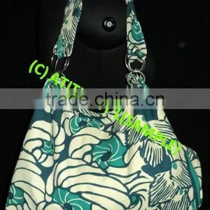 COTTON CANVAS HANDBAGS thumbnail-1