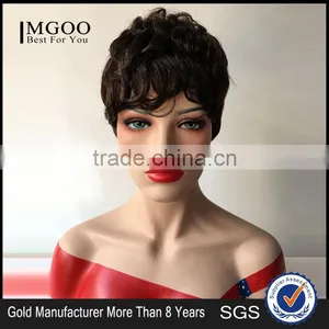Top Quality Short Curly Afro Wigs For Black Women Deep Wave Wig For Female Model thumbnail-1