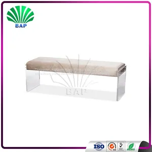 New Design I-Shape Sofa Indoor Living Room Bench With Leather Bench Cushion thumbnail-1