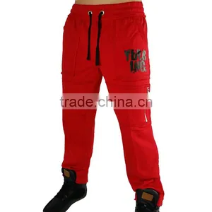 Top Sale Red Colour Printing Man Sweat Jogger Pants thumbnail-1