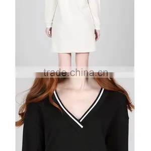 Long Sleeve Casual Summer Women Dress Cotton thumbnail-3