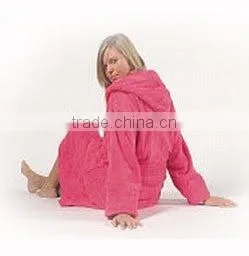 Terry Cotton Plain Sleeping Wear for Ladies thumbnail-1