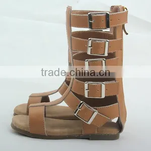 Hot Selling Summer Roman Sandal Fanshion Genuine Leather Shoes thumbnail-2