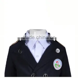 BSCI Factory Primary School Blazers Fabric Cotton and Polyester Blazer thumbnail-3