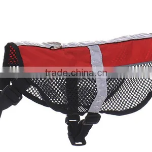 R1951H High Quality Light Weight Breathable Grid Reflective Service Dog Harness Vest thumbnail-2
