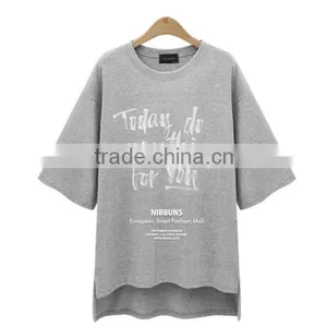 Europe and the United States Big Yards Loose Thin Half Sleeve Shirt Fat Younger Sister thumbnail-4