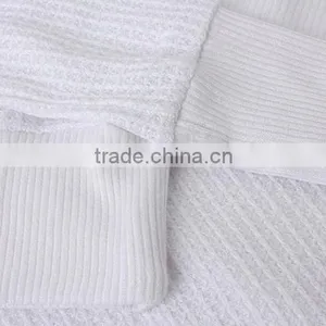 2017 New Arrivals Woman Plain White Hooded Cardigan Sweaters With Best Price thumbnail-6
