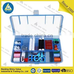 Transparent pp Material Complete Sewing Kit Case Wih Garment Accessories thumbnail-5