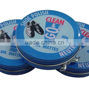 Hot Selling Customized 16g Wax Shoe Polish in Tin Box thumbnail-5