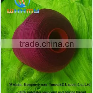 45/2 Manufacturer Cheap Wholesale Dyed Polyester Yarn thumbnail-1