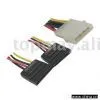 Power Supply 4pin M to 2 Sata Cable Connector thumbnail-1