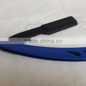 Black Matt Shaving Razor With Paper Coated Handle thumbnail-6