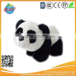 8" Medium Cartoon Cuddle Softer Stuffed Plush Bamboo Panda Bear Animal Toy for Kids thumbnail-2