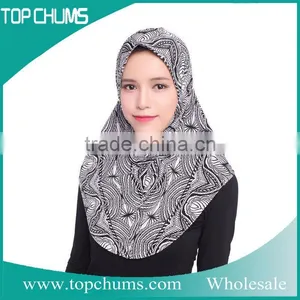 China Factory Hot Sale Women Turkish Hijab Dubai Hijab thumbnail-3
