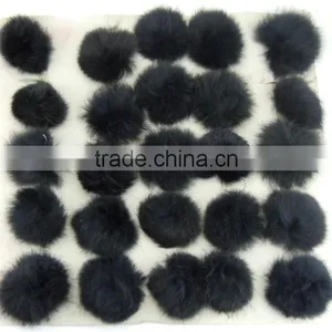 Fur Accessory Pompom Ball Rabbit Hair Decoration Ball thumbnail-1