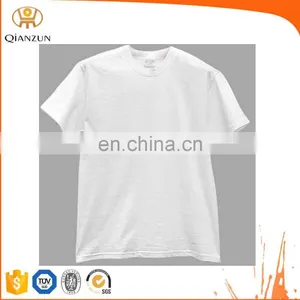 New Men's Crew Neck T-shirts 100% Cotton Plain White T-shirts thumbnail-2