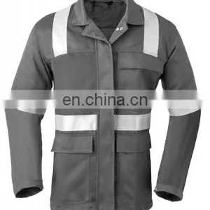 EN20471 Breathable Flame Retardant Anti-Static Jacket With Reflective Stripes thumbnail-6