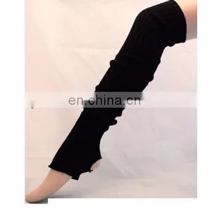 Custom Colors Seamless Stirrup Legwarmer Soft Dance Leg Warmers Wholesale thumbnail-1